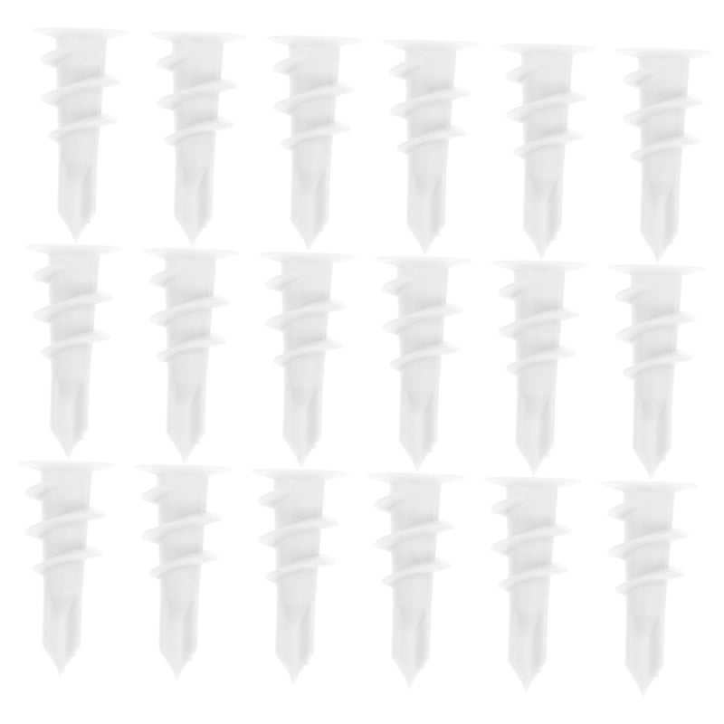 20Pcs 3 30X1 60X1 60CM Expansion Tubes Wall Plugs For Plasterboard Stucco Screw - Image 1